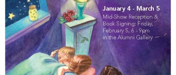 Embroidered Paintings byt Cherish Flieder & Benjamin Hummel - Children's Book Art Show