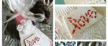 Dark Chocolate Almonds Wedding Favor