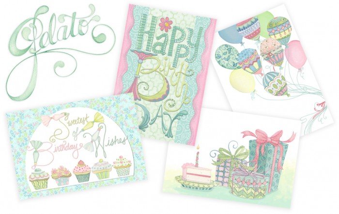 Gelato Card Line Sampling Nicole Tamarin