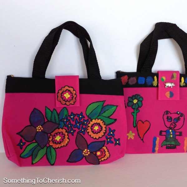 How to Fabric Paint Fashion Handbags Tutorial