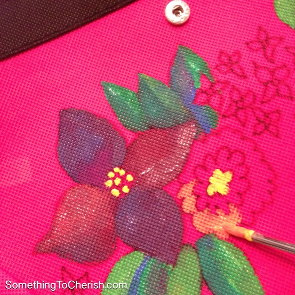 How to Fabric Paint Fashion Handbags Tutorial