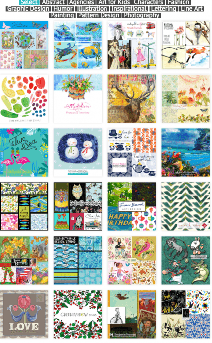 Art Licensing Show Home Page Gallery