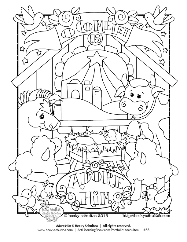 county fair coloring pages