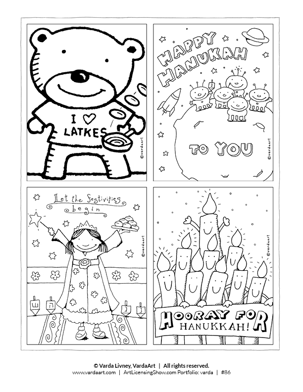 Create for you pages for childrens coloring books for different holidays by  Rufinasho874