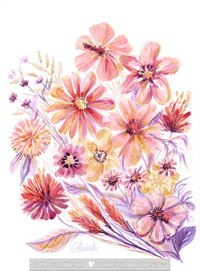 Floral C2207 Favor of Heaven More © Cherish Flieder