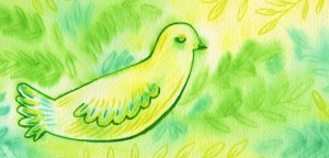 Just Peaceful - Watercolor by Cherish Flieder, Something to Cherish