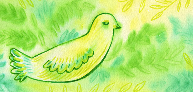 Just Peaceful - Watercolor by Cherish Flieder, Something to Cherish