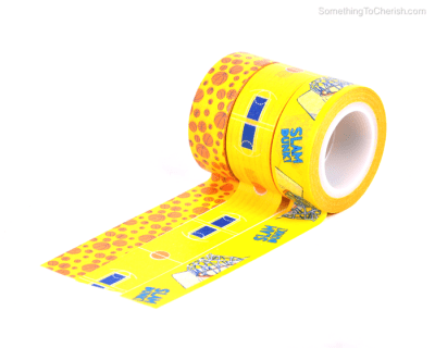 Basketball Theme Decorative Repositionable Washi Tape