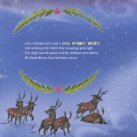 Award winning Christmas Children's Book about a Purple Santa Suit!