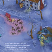 Award winning Christmas Children's Book about a Purple Santa Suit!