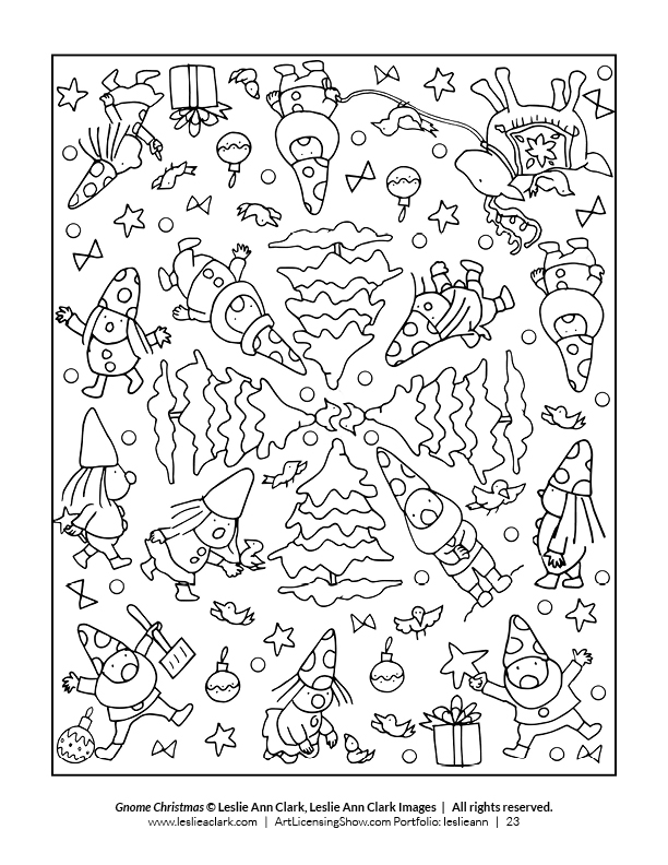 Holiday Coloring Page