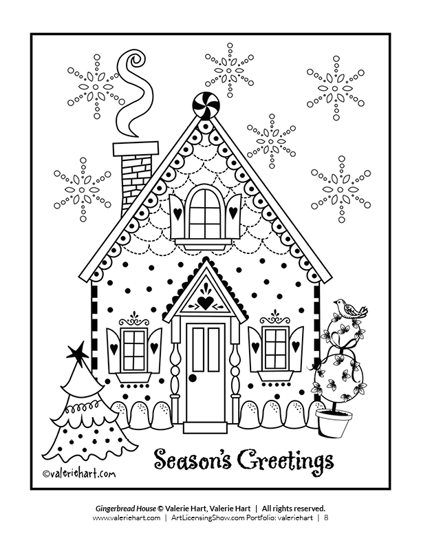 Holiday Coloring Page