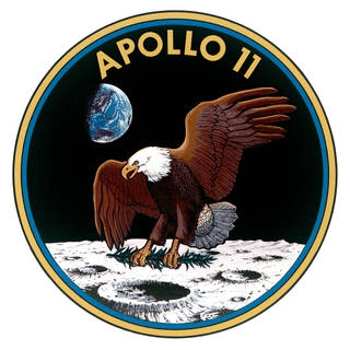 Apollo 11 - Eagle Patch - NASA Account of Moon Landing